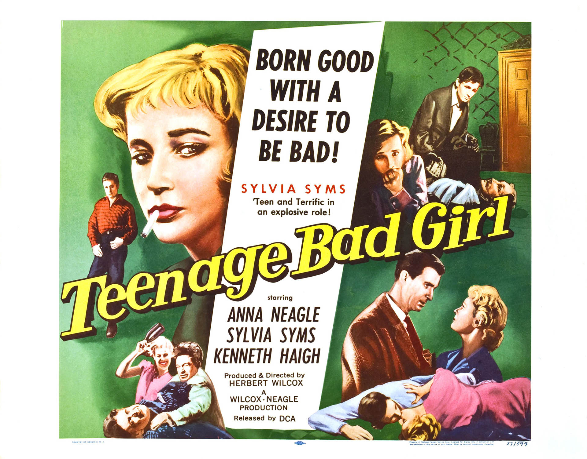 Teenage Bad Girl Juvenile Delinquent B Movie Posters
