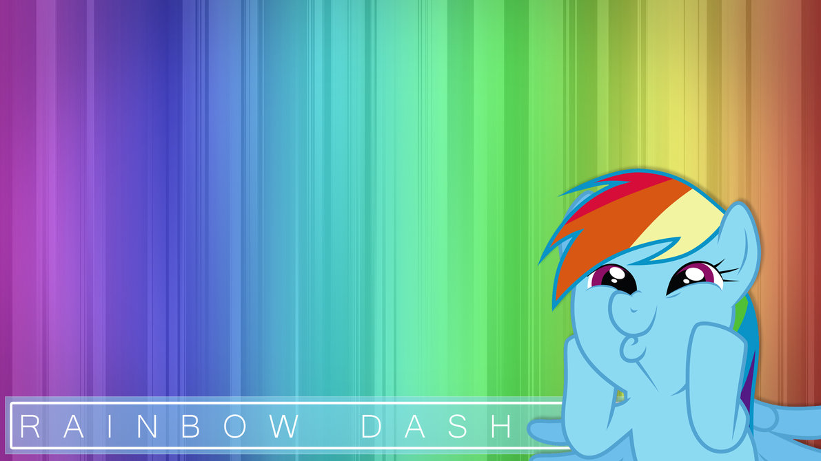 Rainbow Dash HD Wallpaper By Kanjimari