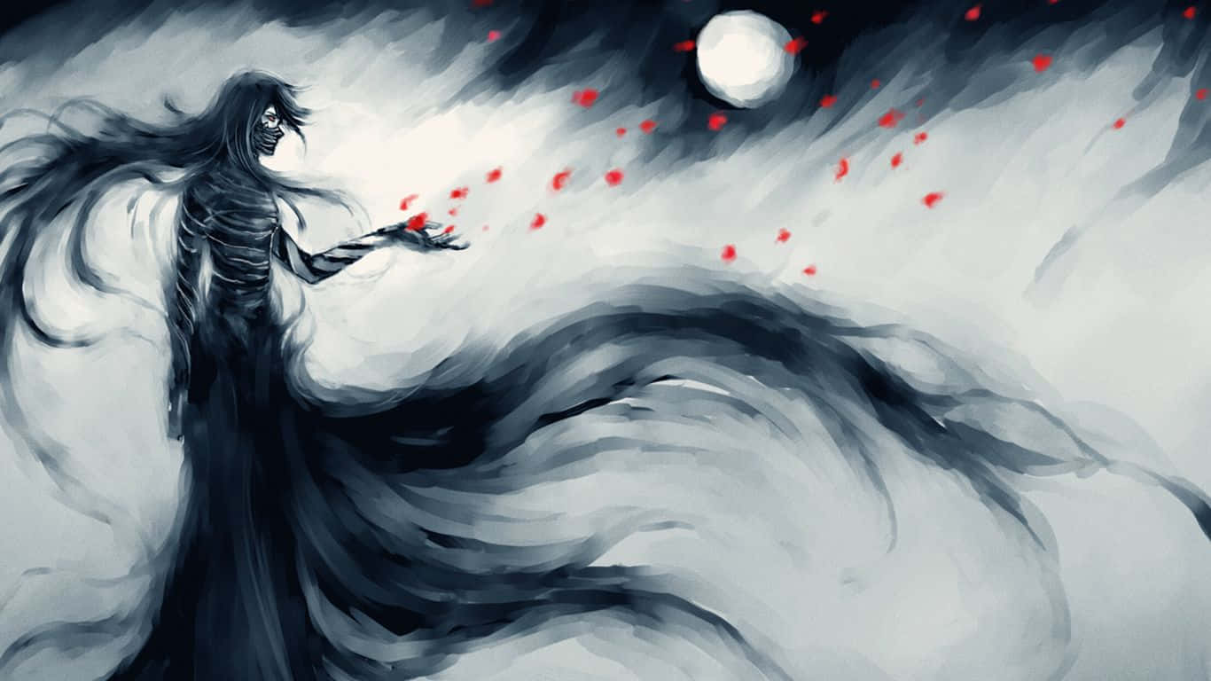 Chilling Terror Lurks In The Shadows Of This Horror Anime Wallpaper