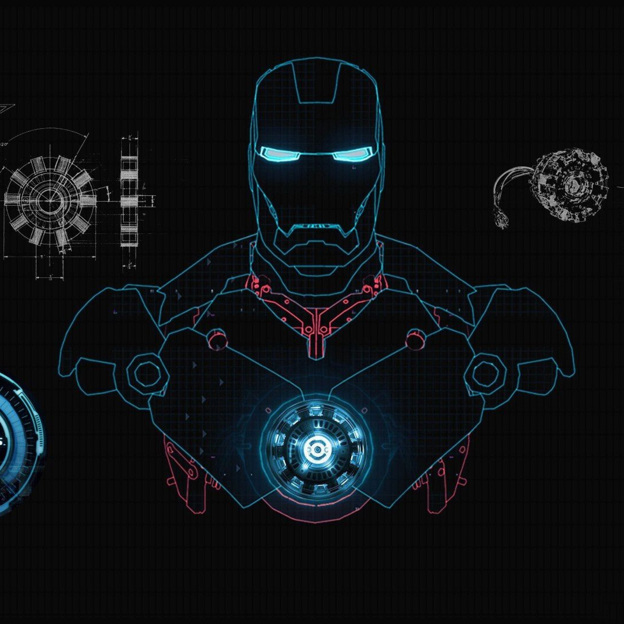 Live wallpaper Jarvis Welcome Home Sir / download to desktop