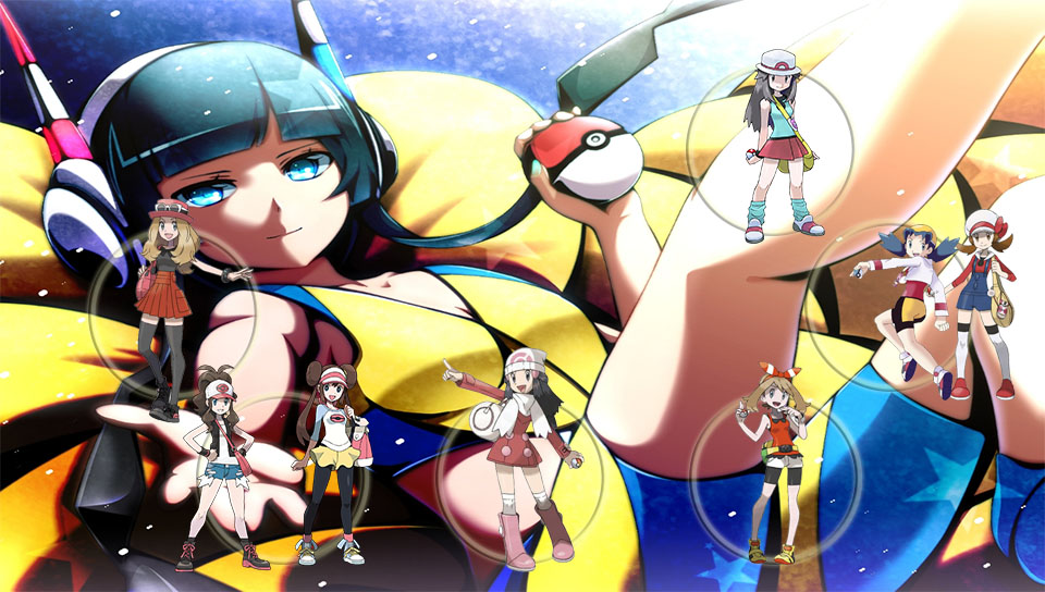 Ps Vita Pokemon Trainer Girls Wallpaper By Lynndefender