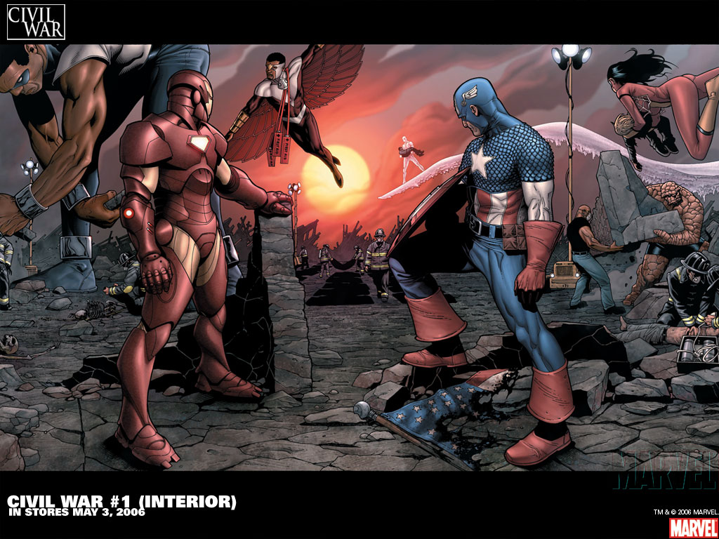 11mistica Civil War Marvel Ics