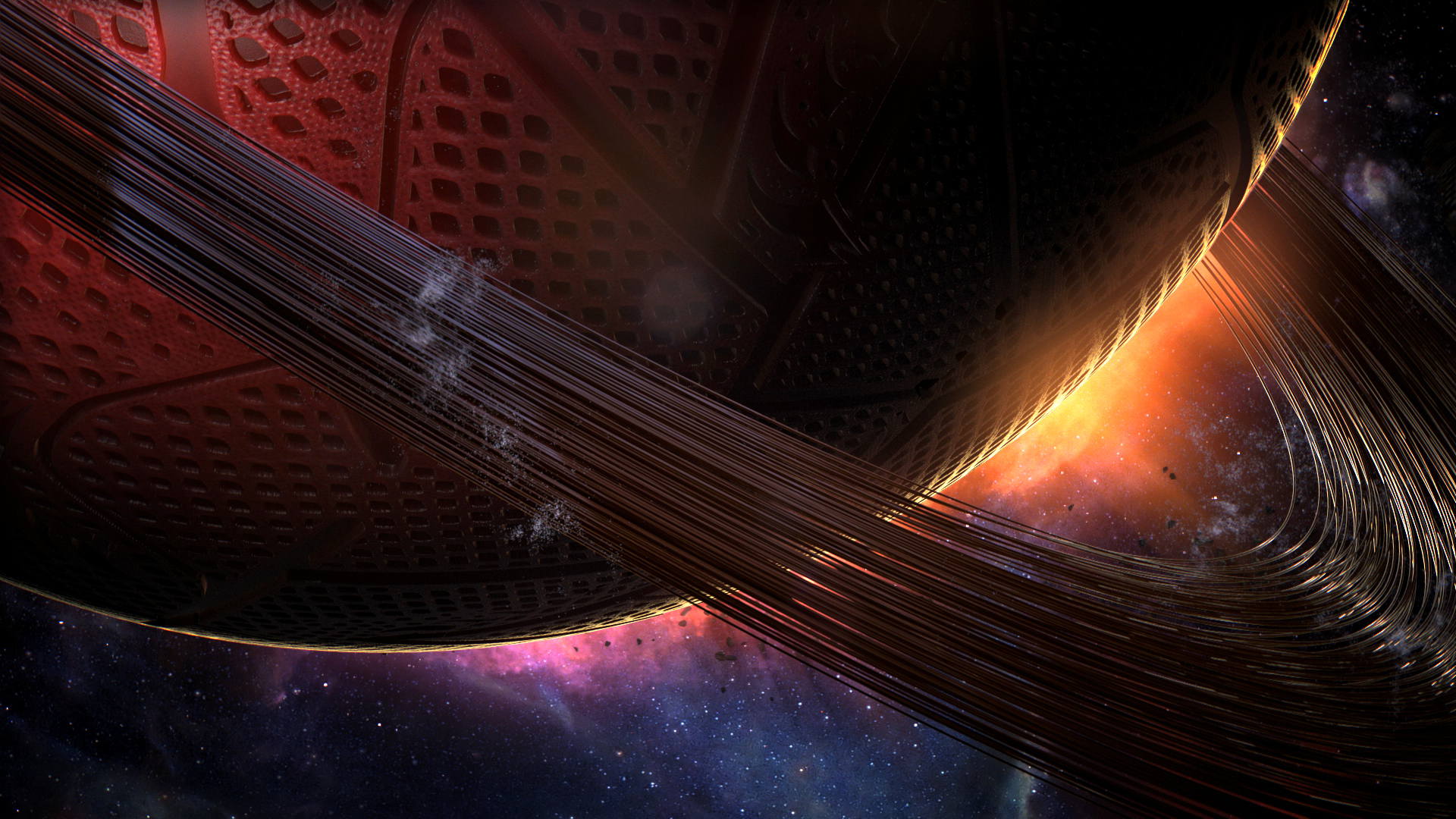 Wallpaper Nike Basketball Ball Planet Sports