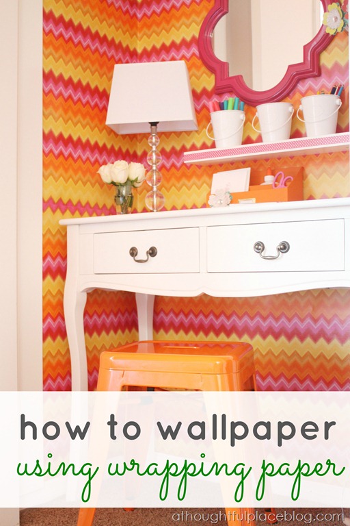 Use Wrapping Paper A Thoughtful Place