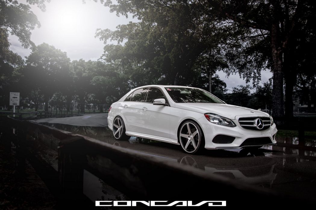 Mercedes Benz E350 Tuning Concavo Wheels Cars Wallpaper
