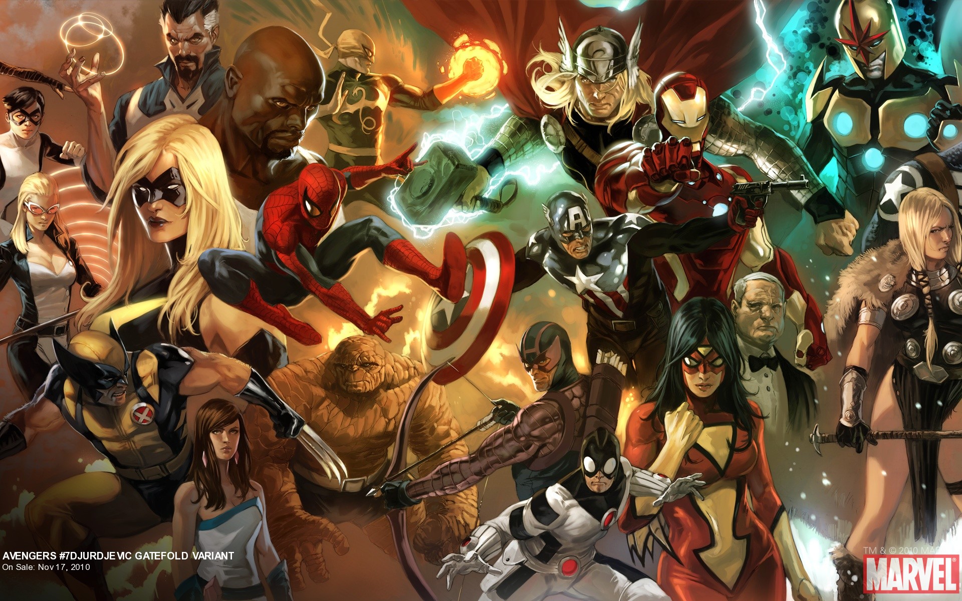 Avengers Djurdjevic Gatefold Variant Part Marvel