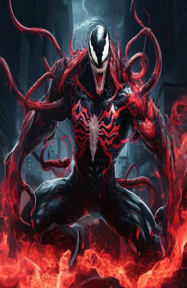 Red Venom Wallpaper