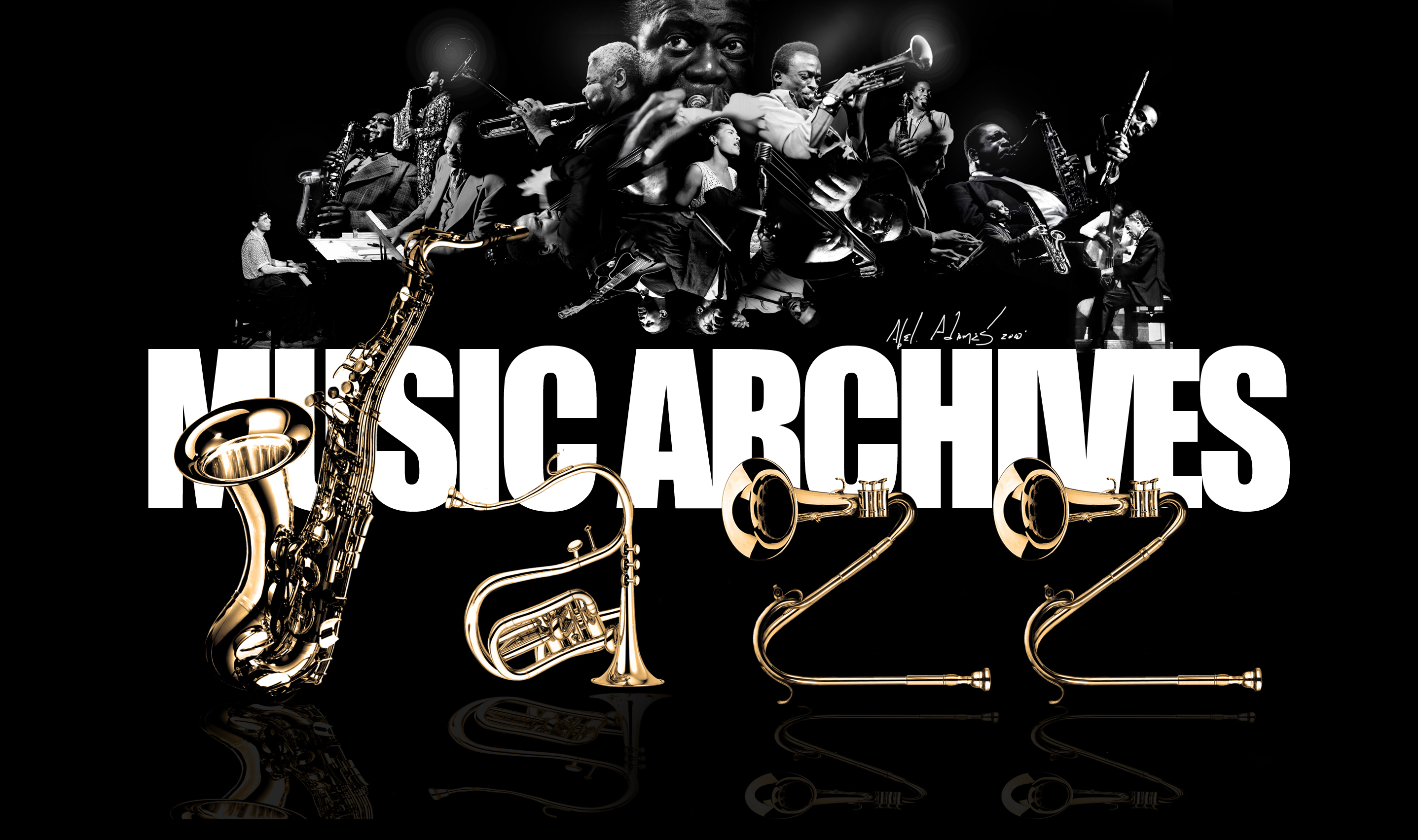 Jazz Art Music Wallpaper Poster