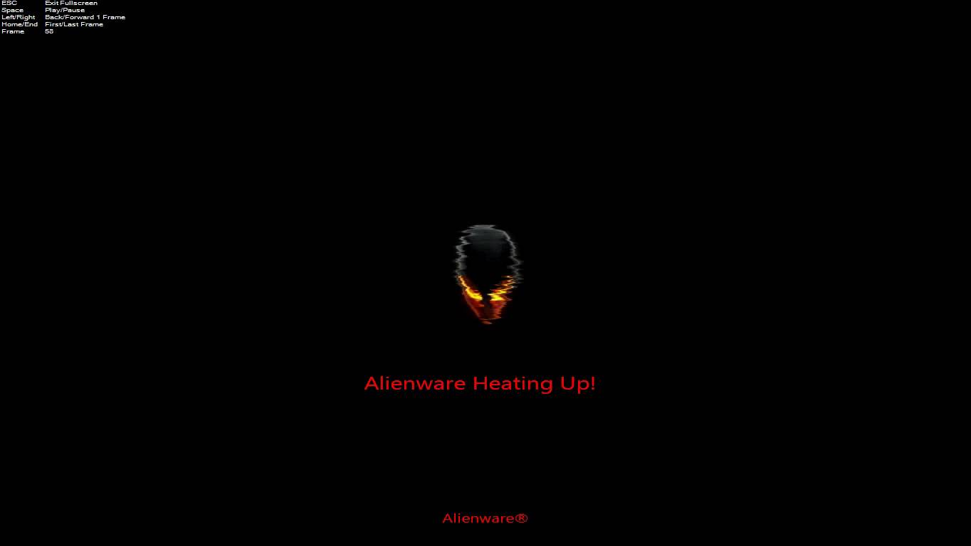 Alienware Animated Boot Screen