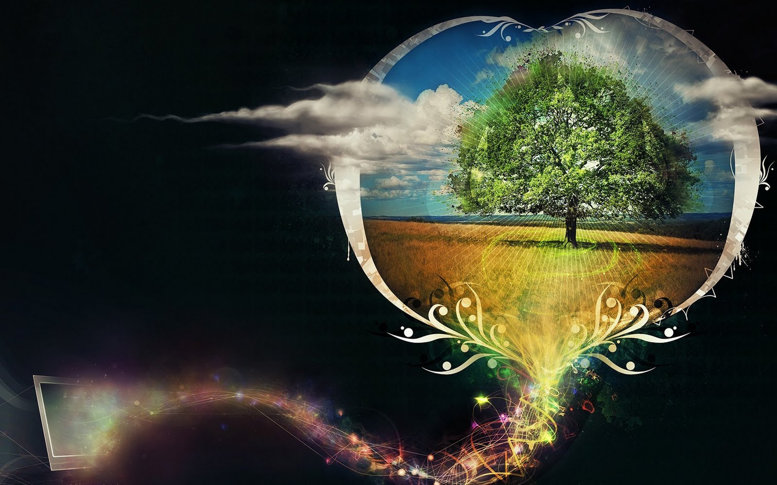 Strictly Wallpaper Imaginary Worlds