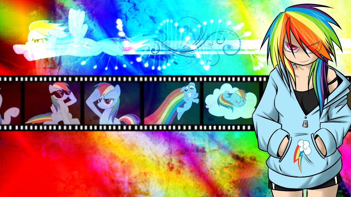 Rainbow Dash Wallpaper By Sketched Up