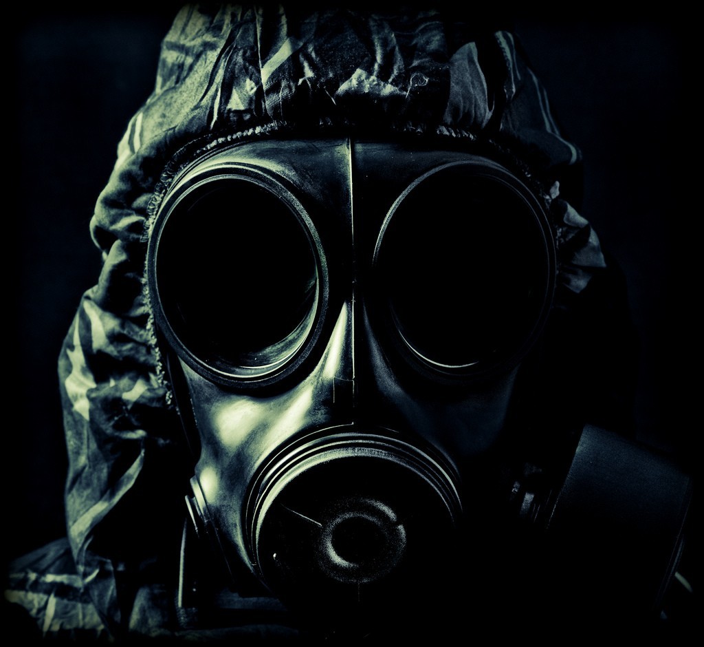 For Toxic Mask Wallpaper Displaying Image