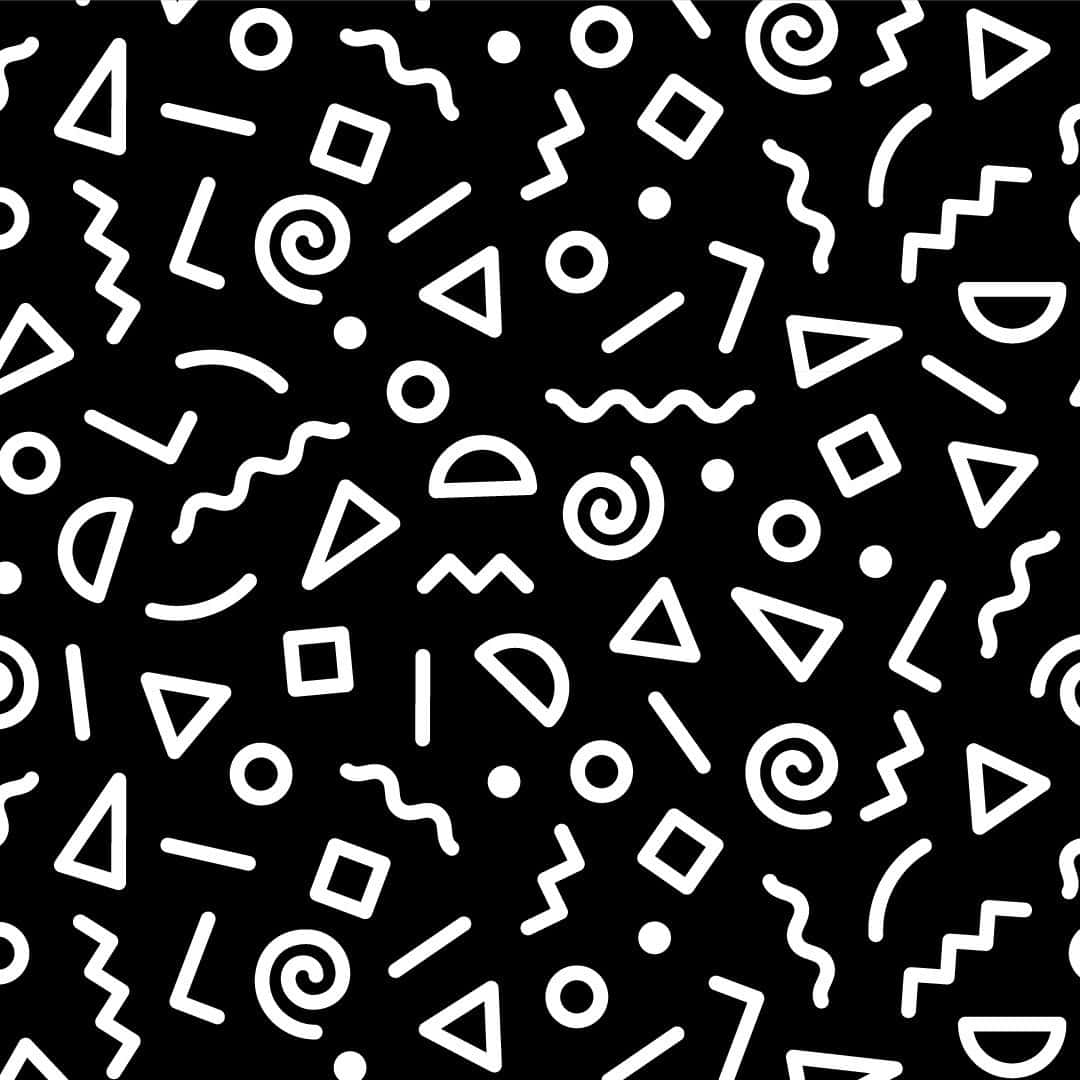 90s Black Wallpaper