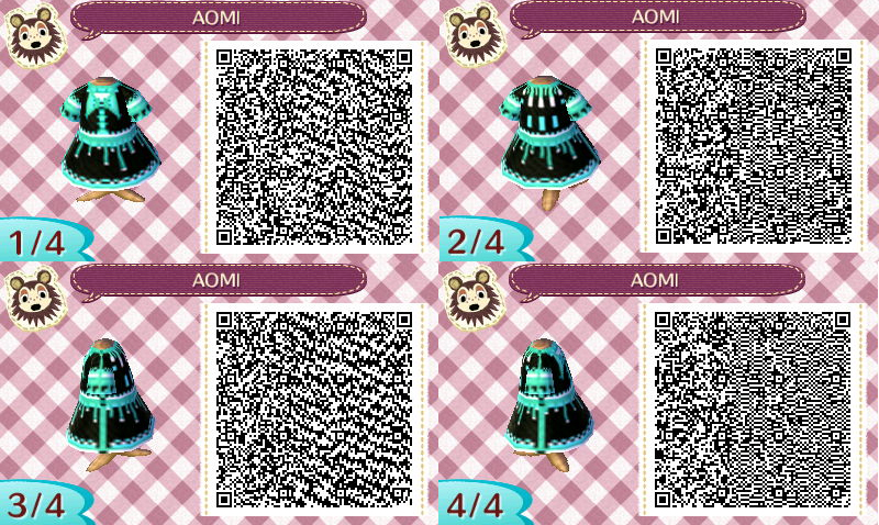 Acnl Aomi Dress Qr Code By Aomiarmster