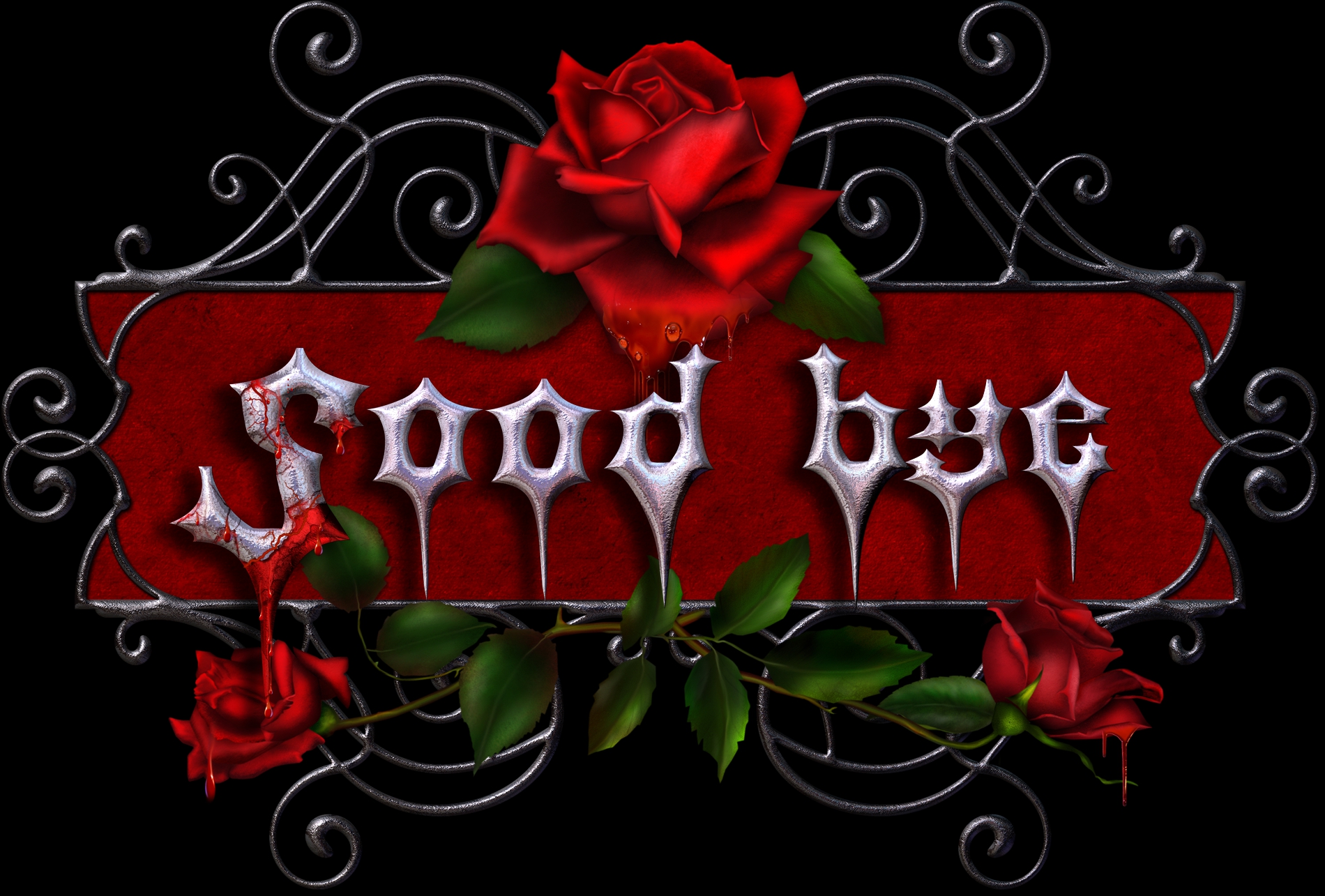 Beautiful Cute Word Arts Gothic Colors Wonderful Wallpaper Background