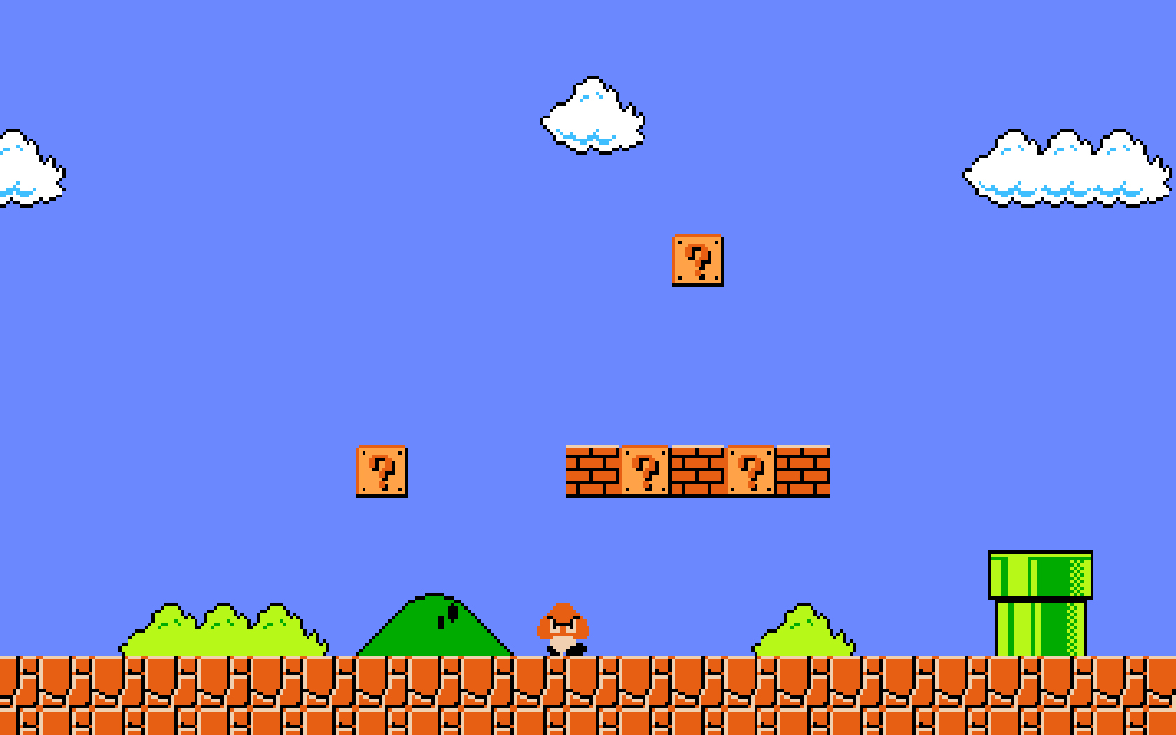 Super Mario Bros Puter Wallpaper Desktop Background