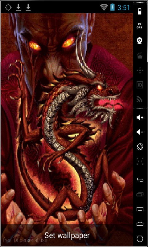Download Dragon Master Live Wallpaper free for your Android phone