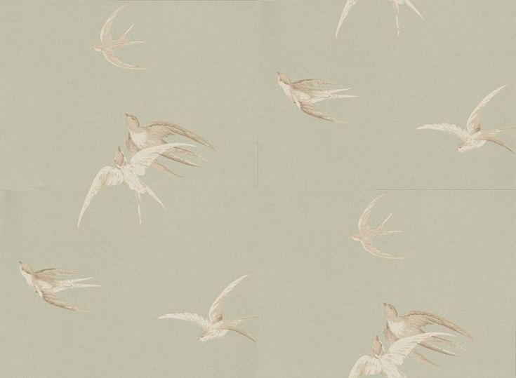 Swallows By Sanderson Wallpaper