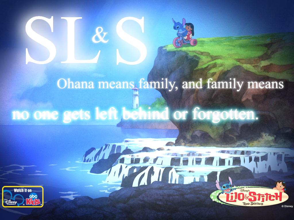 Stitch Ohana Wallpaper