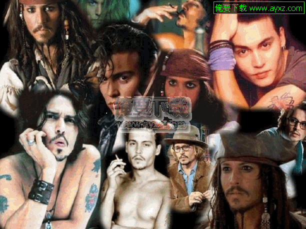 Johnny Depp Screen Saver