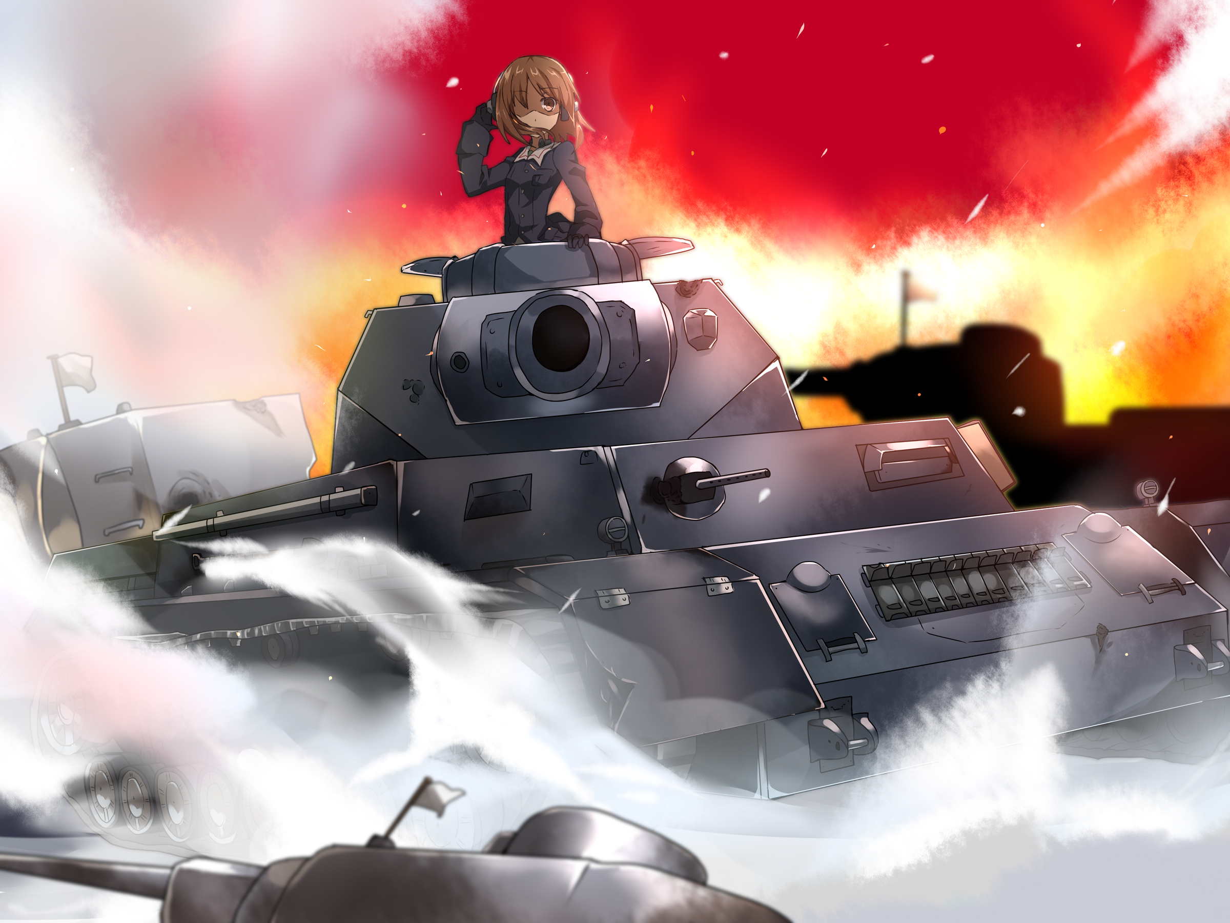 Anime   Girls Und Panzer Wallpaper 2400x1800