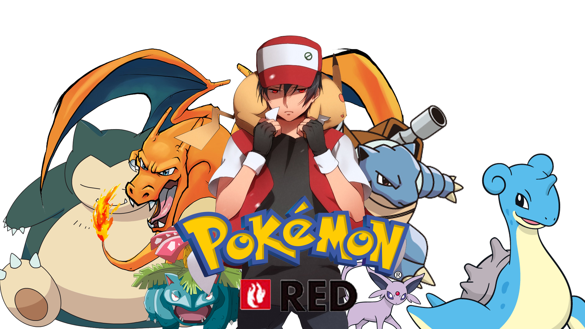 Pokemon Red Wallpaper by Roxxas21 on