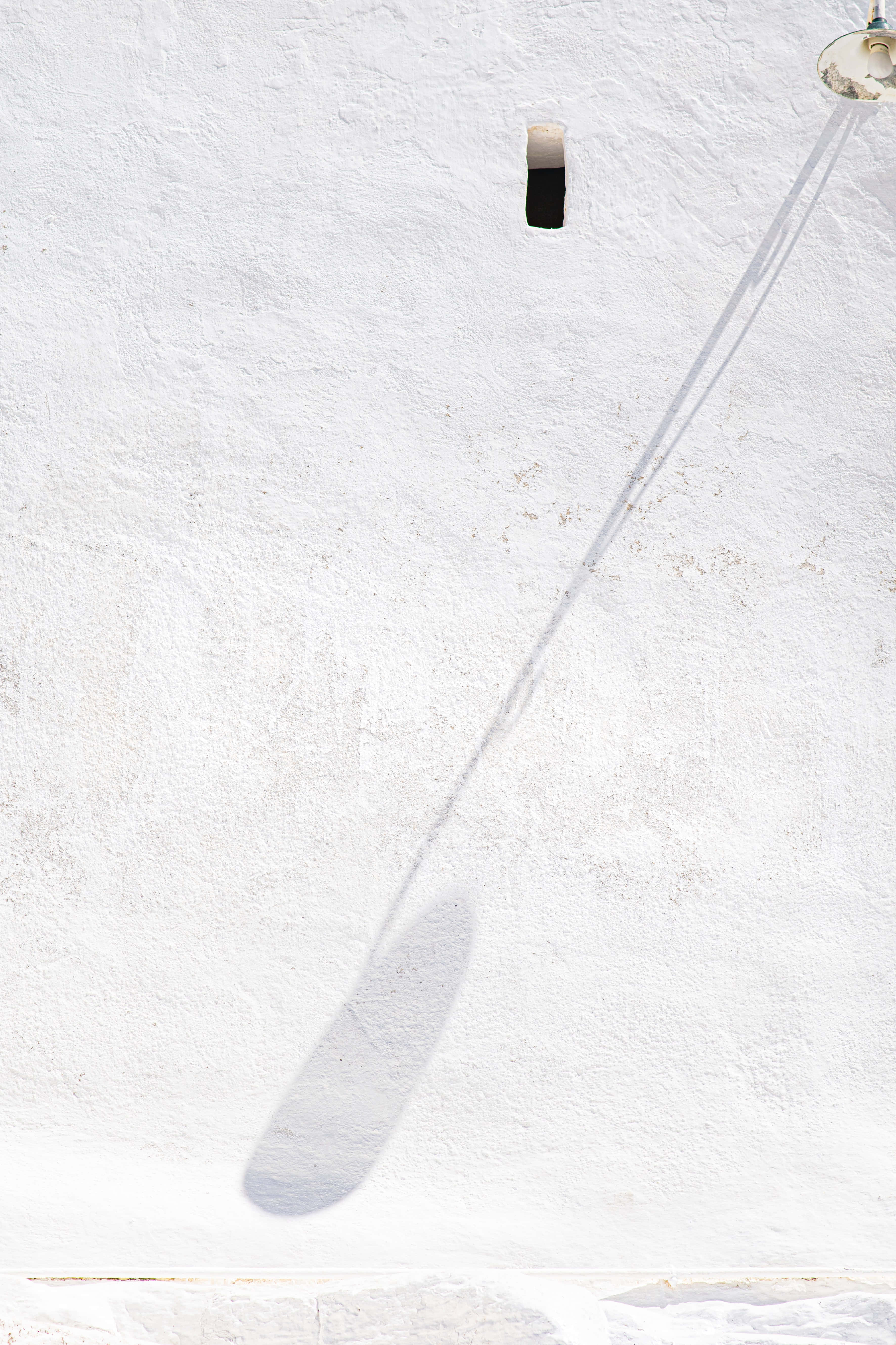 White Wall Background With A Rectangular Hole Wallpaper