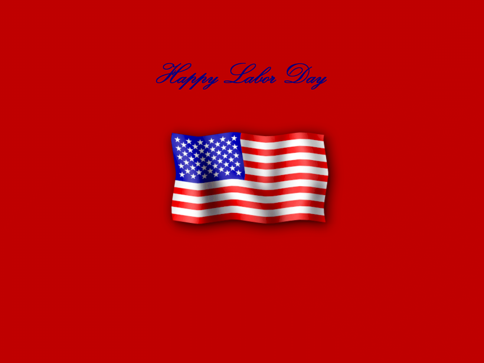 Labor Day Wallpaper Background For Desktop Featuring A Red