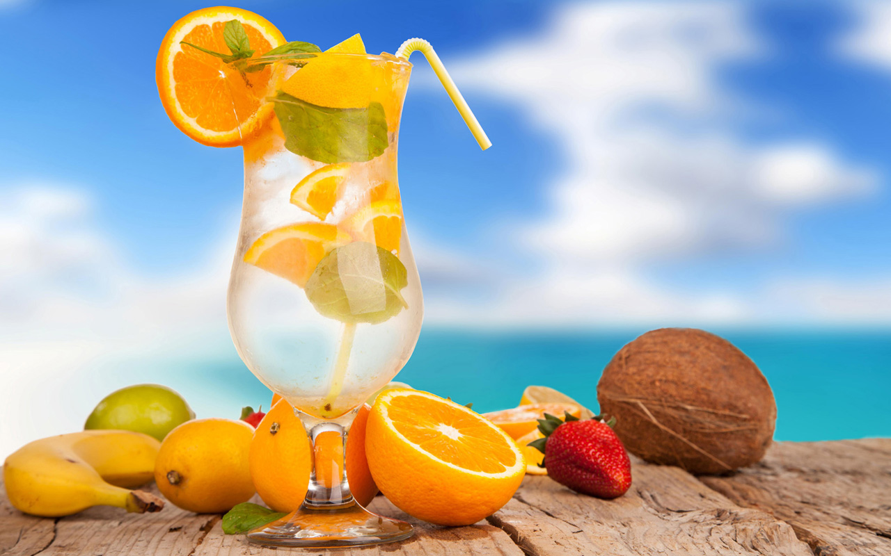 Colorful Drinks In Summer HD Wallpaper Photos Full Size Car