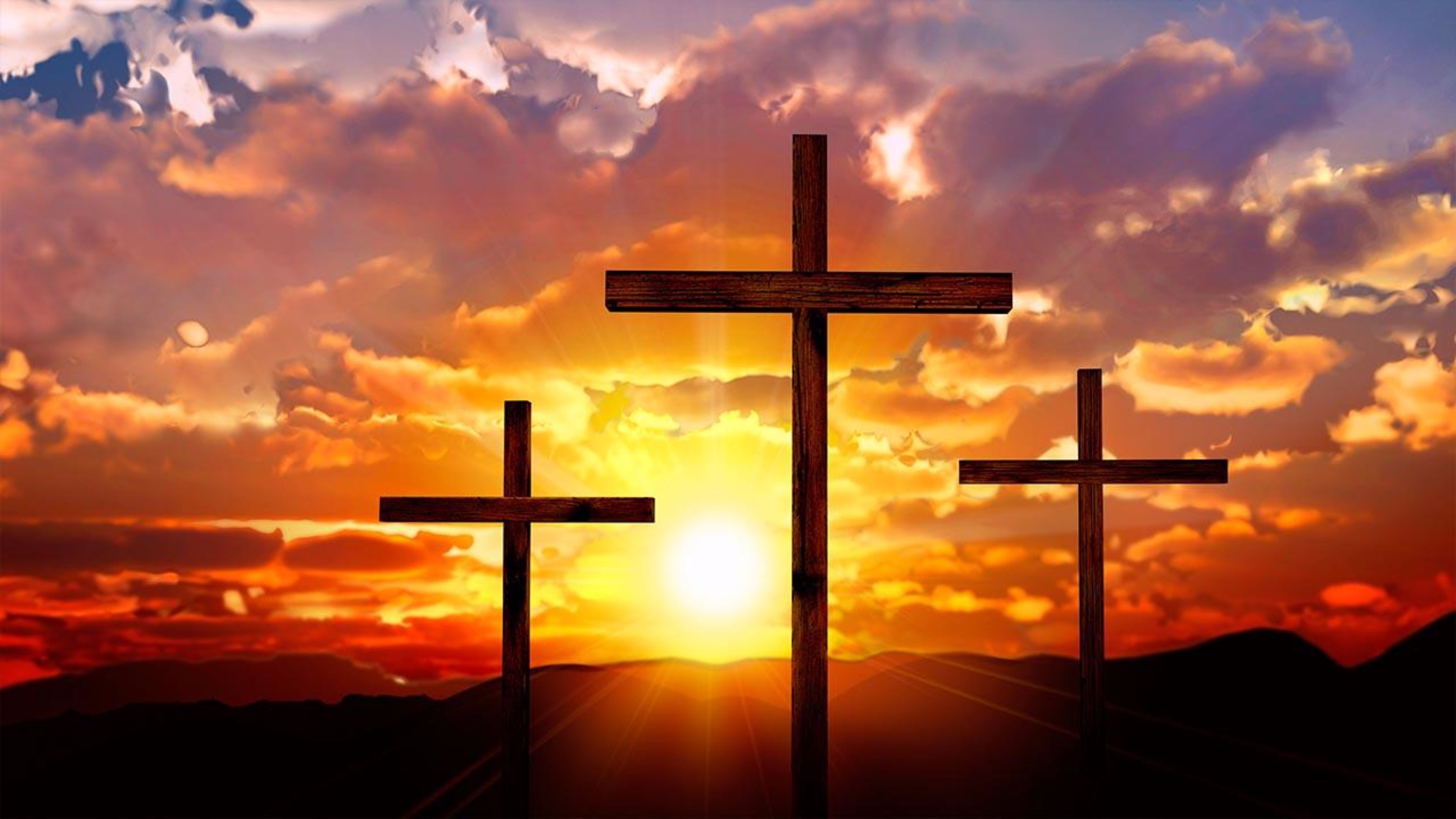  Download Three Crosses Jesus 4k Wallpaper By sgrimes Jesus Desktop 