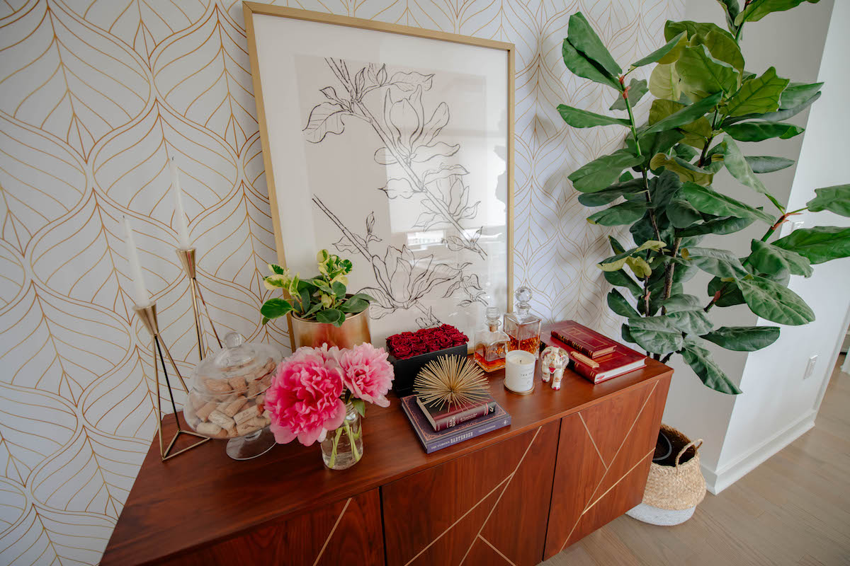 Free download DIY Accent Wall How To Apply Temporary Wallpaper In A