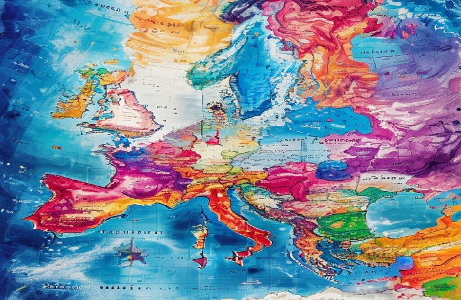 Map Of Europe Wallpaper