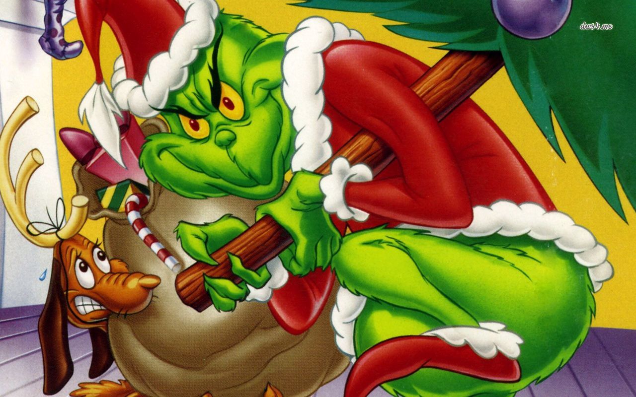 How The Grinch Stole Christmas Wallpaper Cartoon