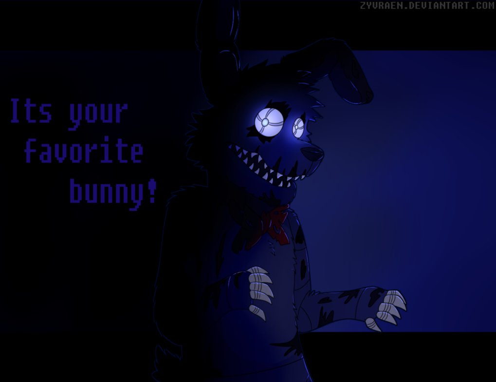 Nightmare Bonnie By Zyvraen