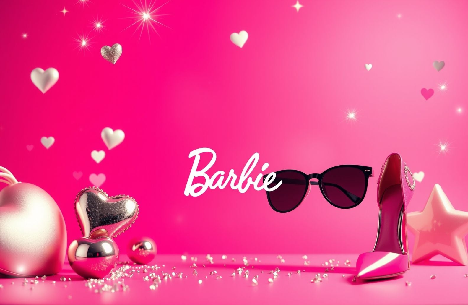 Barbie Pink Background