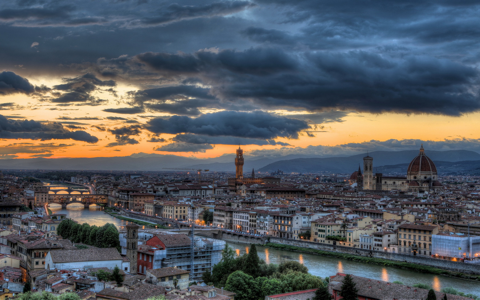 City Florence Renaissance Italy Tuscany wallpaper 1680x1050 122402 1680x1050