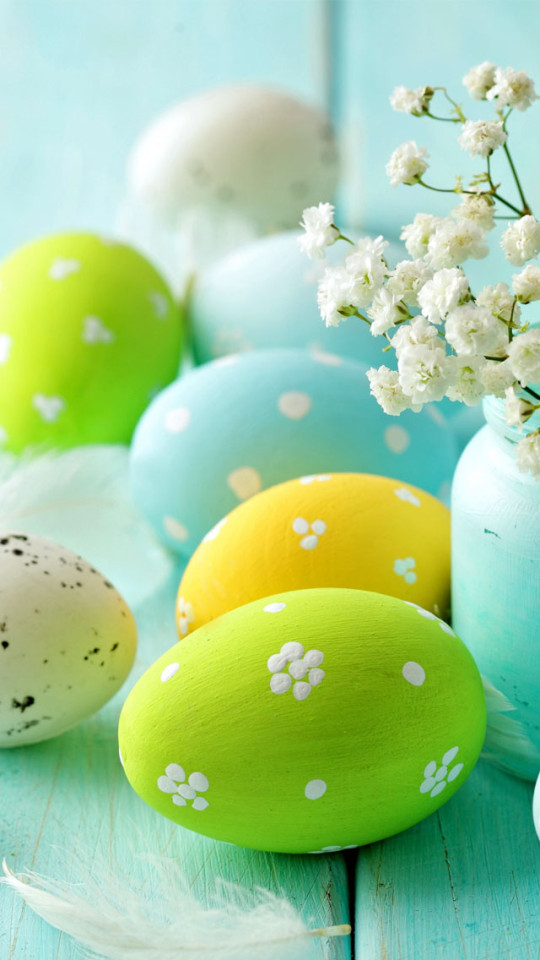 Easter Day Eggs Wallpaper iPhone