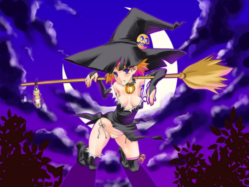 Anime Witch Wallpaper The