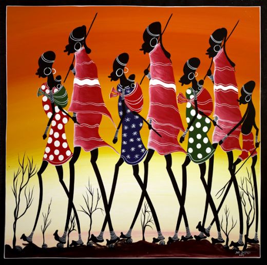 Original Tingatinga African Art