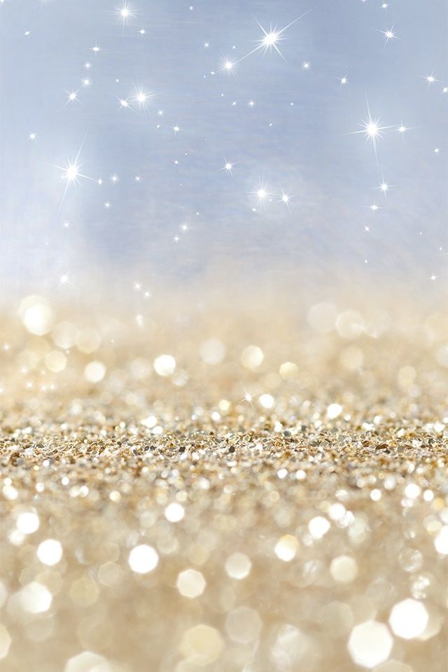 Gold iPhone Wallpaper Background Sparkles