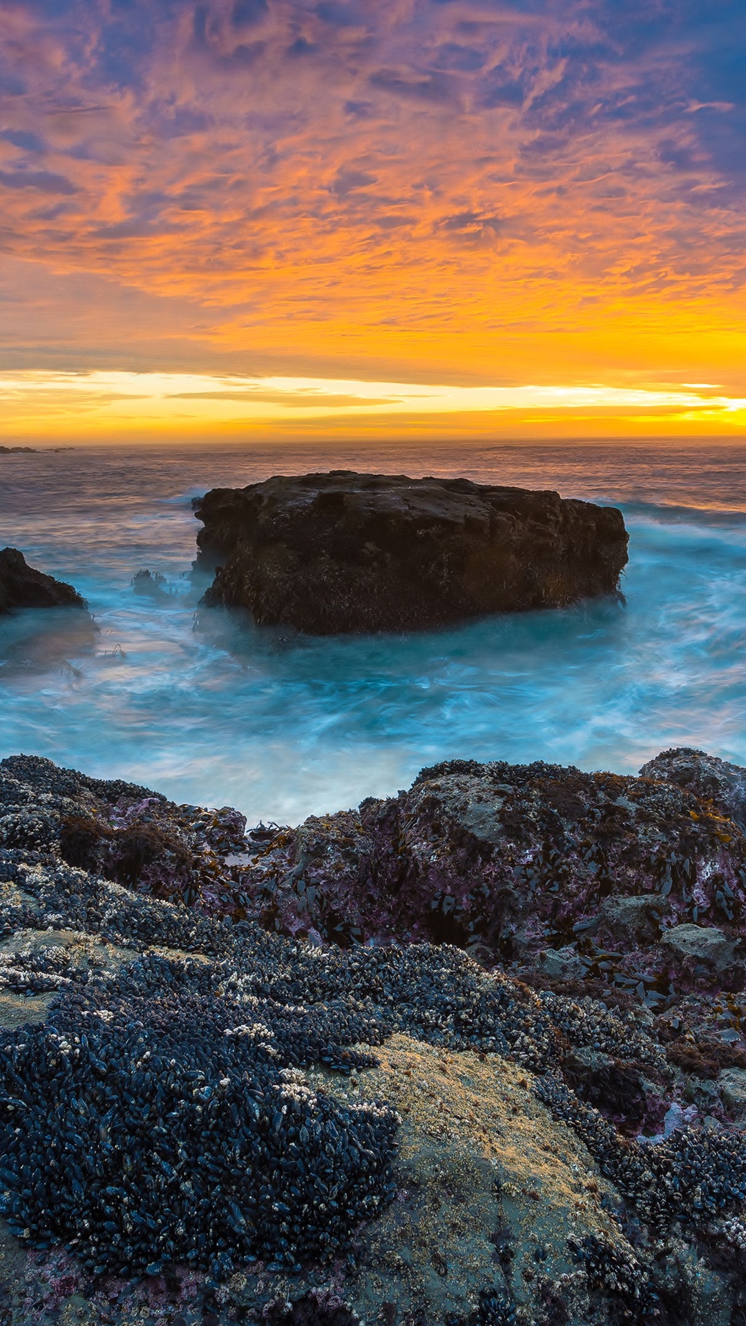 Ocean Sunset 4k Ultra HD Wallpaper