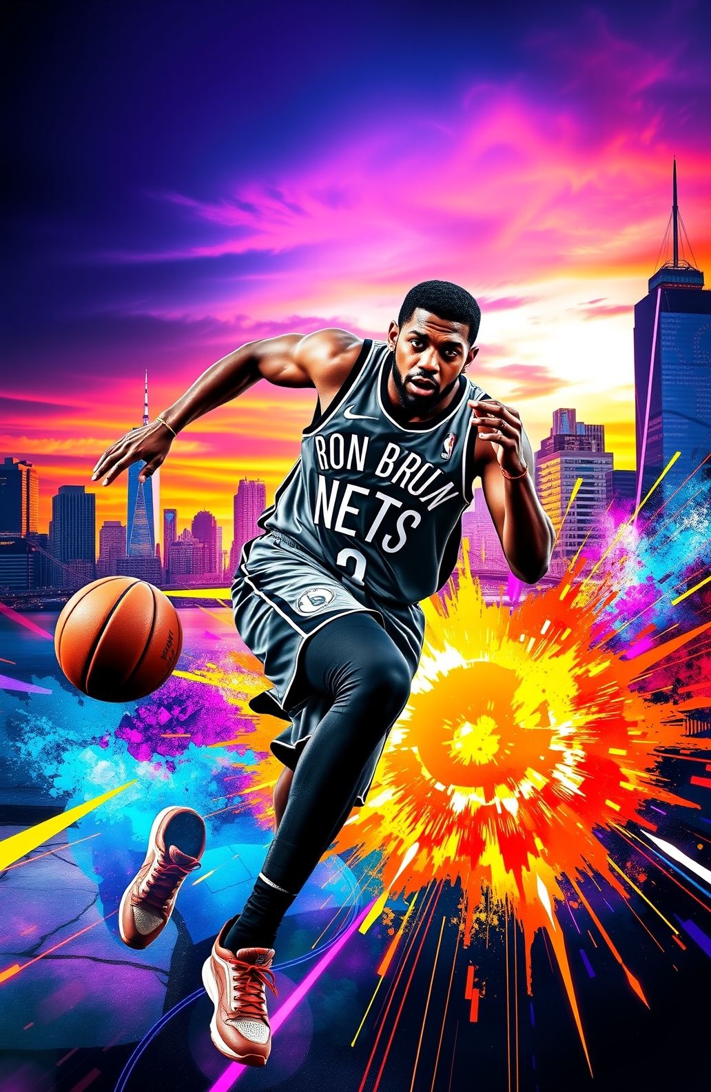Kyrie Irving Brooklyn Nets Wallpaper