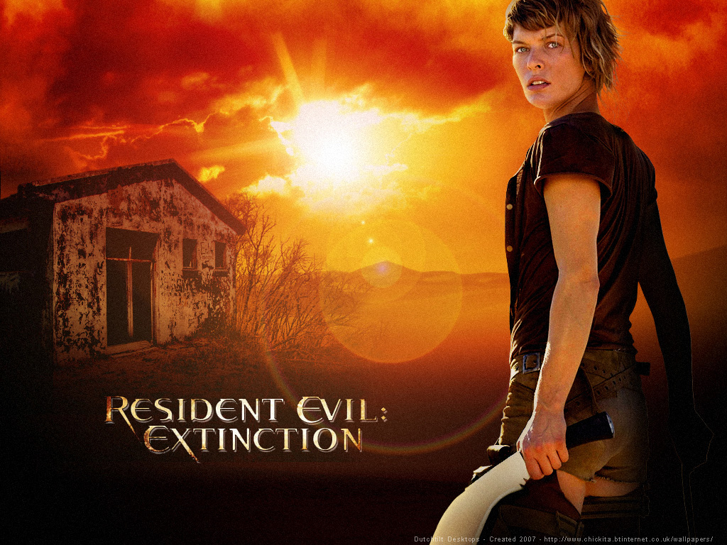 Resident Evil Extinction Movies Wallpaper