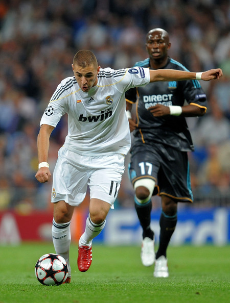 Karim Benzema Image K Playing For Real Madrid