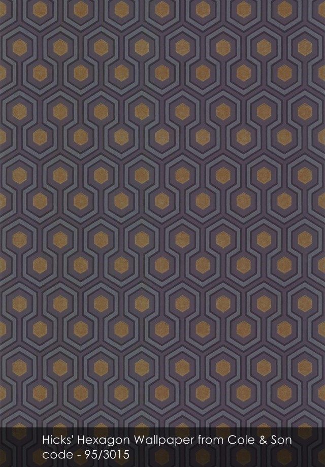 Hicks Hexagon Wallpaper From Cole Son In Plete Ore