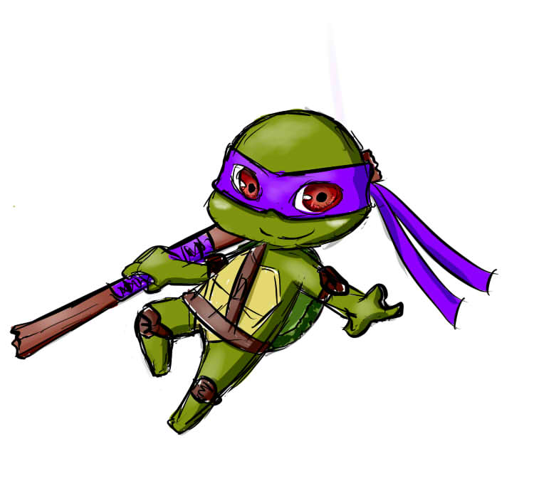 Tmnt Donnie By Beat Cute