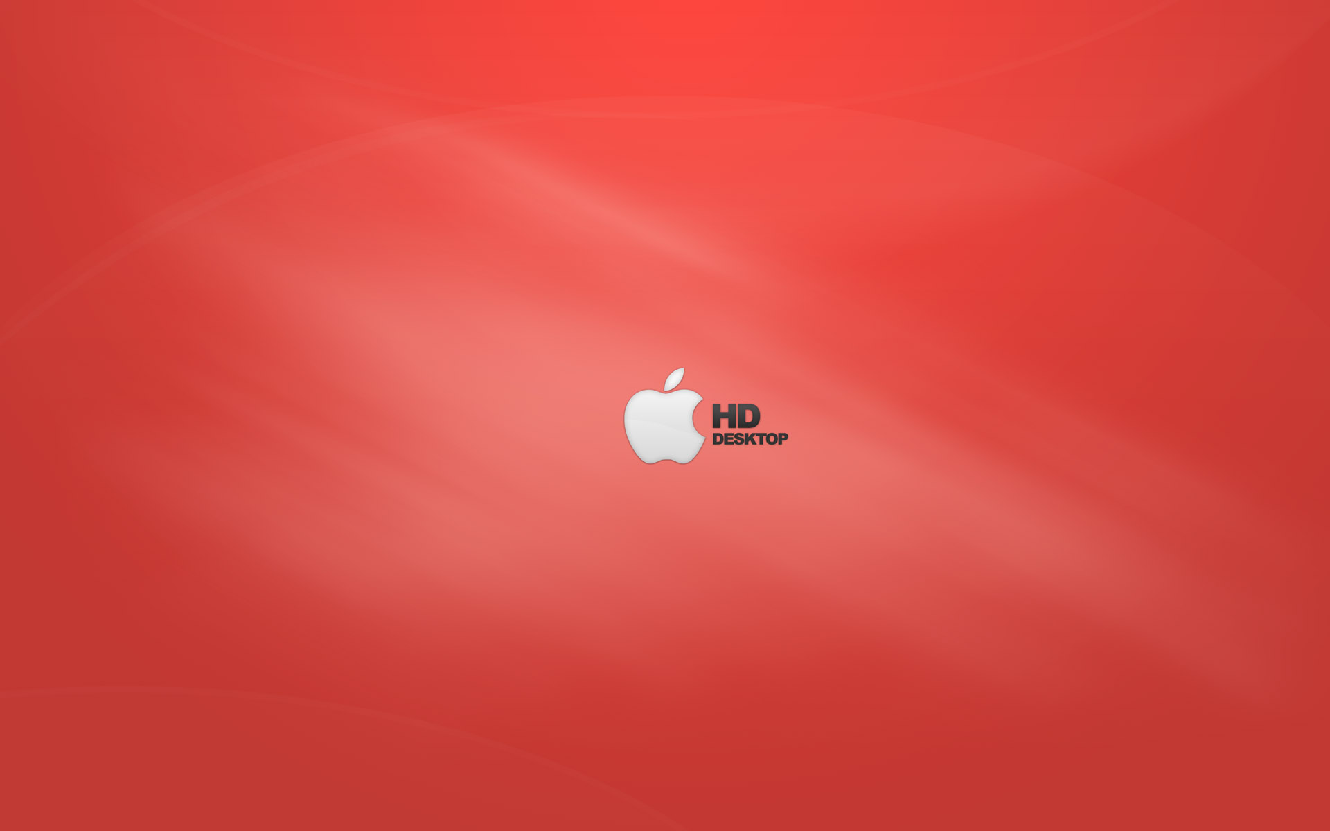 Apple HD Red Wallpaper
