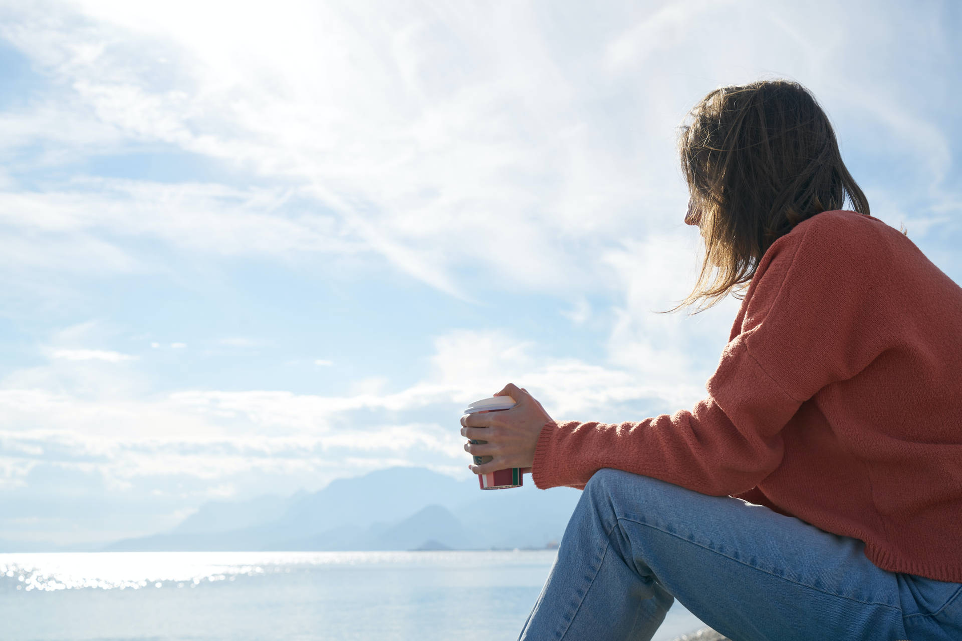 Alone Girl Wallpaper