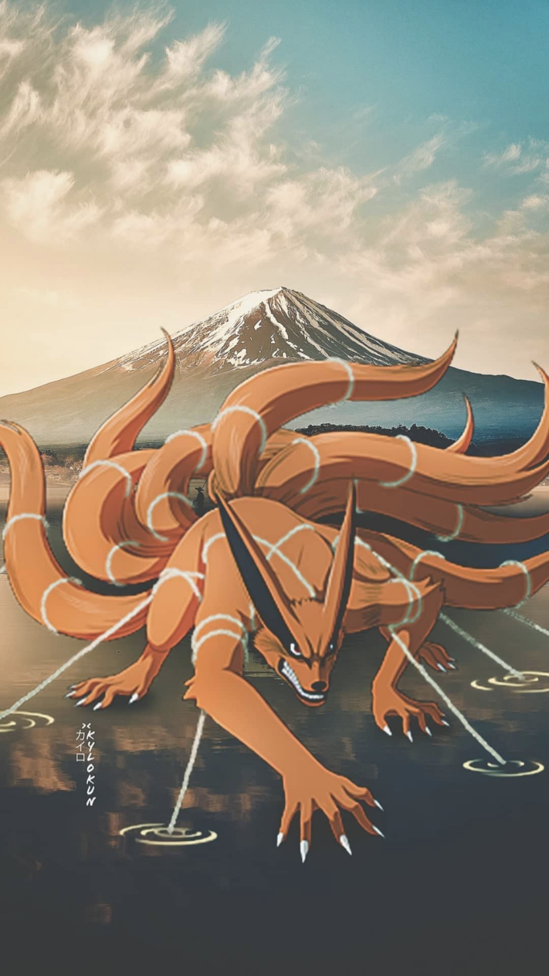 Nine Tailed Fox Wallpaper