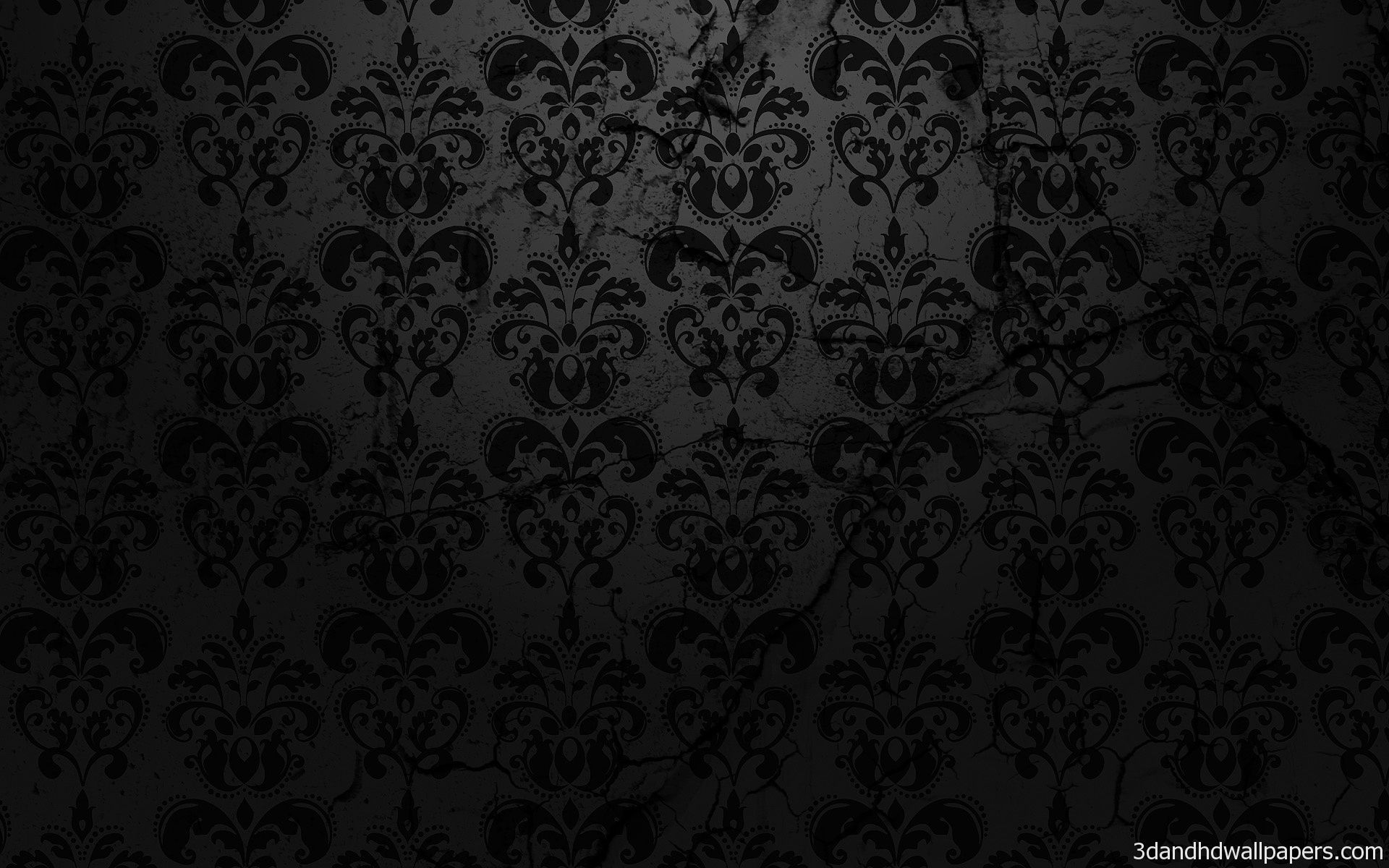 Dark Colour Flower Design HD Wallpaper